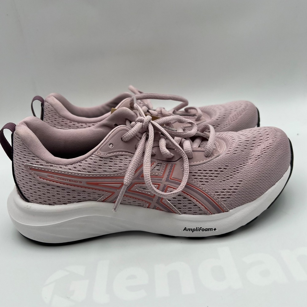 ASICS Gel-Contend 9 Shoes Womens 6 Pink Lavender Mesh AmpliFoam Running Sneakers